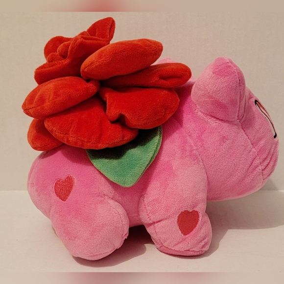 Bulbasaur Valentines Edition 8" Plush RARE - Picture 2 of 5